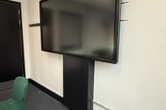 Video Screen boxed in