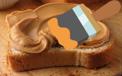 Painting with Peanut Butter?