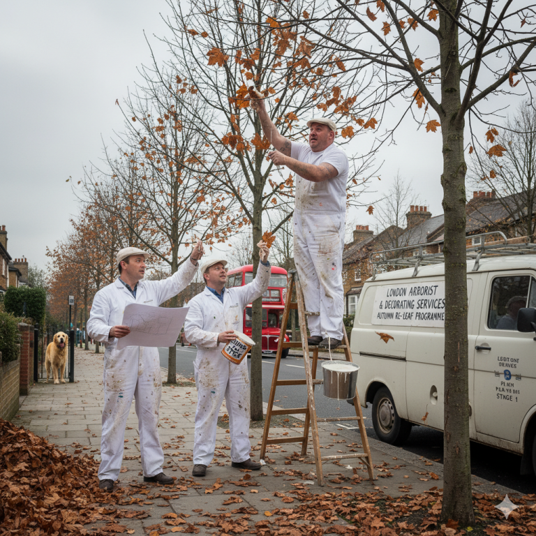 Putting back the Autumn leaves